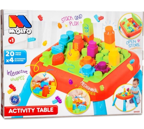 Ігровий центр з блоками Molto (44557) / Вік 0-3 роки № 4 Kids Republic Ігровий центр з блоками Molto (44557) / Вік 0-3 роки № 4