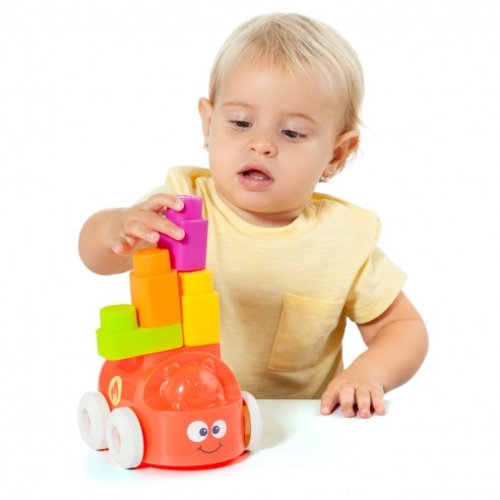 Машинка з блоками в асортименті Molto (44571) / Іграшковий транспорт № 4 Kids Republic Машинка з блоками в асортименті Molto (44571) / Іграшковий транспорт № 4