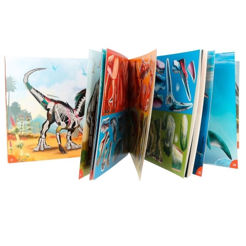 Наліпки Dino World, Depesche (44208) / Читання та творчість № 4 Kids Republic Наліпки Dino World, Depesche (44208) / Читання та творчість № 4