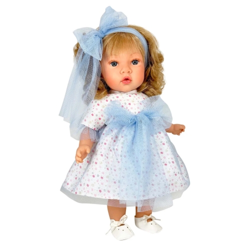 Кукла Susette Tul в голубом платье, 45см, Nines d`Onil (4500) / Куклы Kids Republic Кукла Susette Tul в голубом платье, 45см, Nines d`Onil (4500) / Куклы