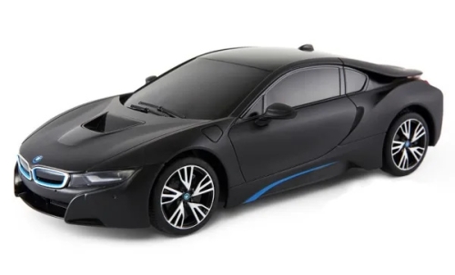 Radio-controlled toy car model BMW i8 1:18, Rastar (08299) / Toy Transport № 2 Kids Republic Radio-controlled toy car model BMW i8 1:18, Rastar (08299) / Toy Transport № 2