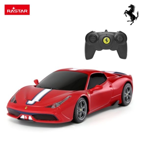 Іграшковий автомобіль на радіокеруванні Ferrari 458 Speciale A 1:24, Rastar (08930) / Іграшковий транспорт Kids Republic Іграшковий автомобіль на радіокеруванні Ferrari 458 Speciale A 1:24, Rastar (08930) / Іграшковий транспорт