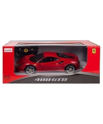 Іграшковий автомобіль на радіокеруванні Ferrari 488 GTB 1:14, Rastar (11282) / Іграшковий транспорт № 4 Kids Republic Іграшковий автомобіль на радіокеруванні Ferrari 488 GTB 1:14, Rastar (11282) / Іграшковий транспорт № 4