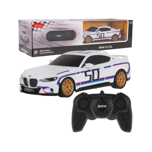 Іграшкова автомодель на радіокеруванні BMW 3.0 CSL 1:24, Rastar (24046) / Іграшковий транспорт № 8 Kids Republic Іграшкова автомодель на радіокеруванні BMW 3.0 CSL 1:24, Rastar (24046) / Іграшковий транспорт № 8