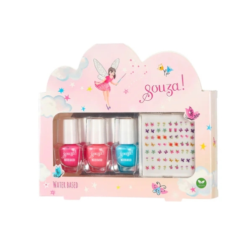 Set for nail design (varnish + stickers) Elf, Souza (106807) / Makeup for Kids Kids Republic Set for nail design (varnish + stickers) Elf, Souza (106807) / Makeup for Kids