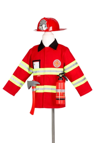 Firefighter suit, size 104-122 cm, Souza (100847) / Clothes for Kids Kids Republic Firefighter suit, size 104-122 cm, Souza (100847) / Clothes for Kids