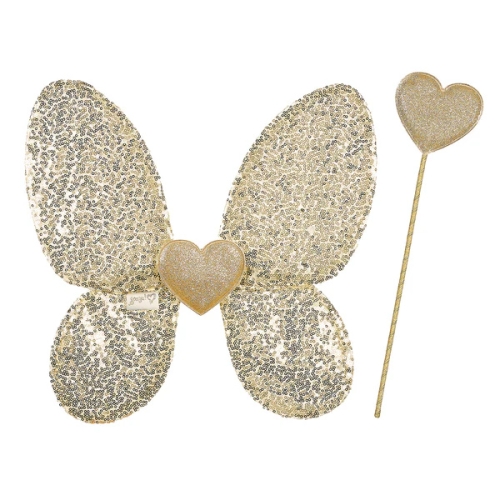 Набор крыла+палочка, золотой, Souza (107156) / Одежда детская