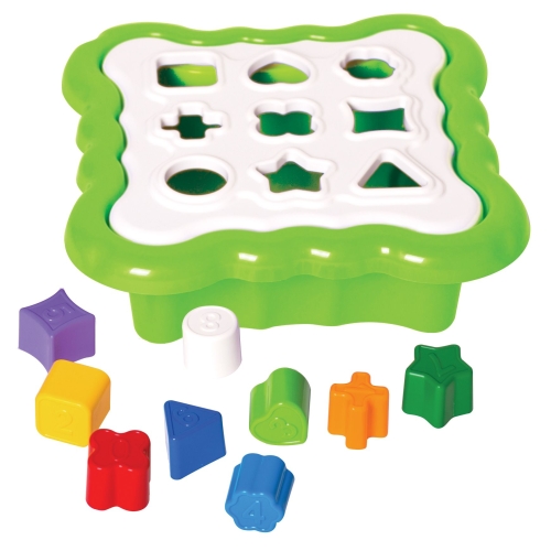 Toy - sorter Smart figurines 10 el. (St. Green) (95217) / Sorters and Pyramids Kids Republic Toy - sorter Smart figurines 10 el. (St. Green) (95217) / Sorters and Pyramids