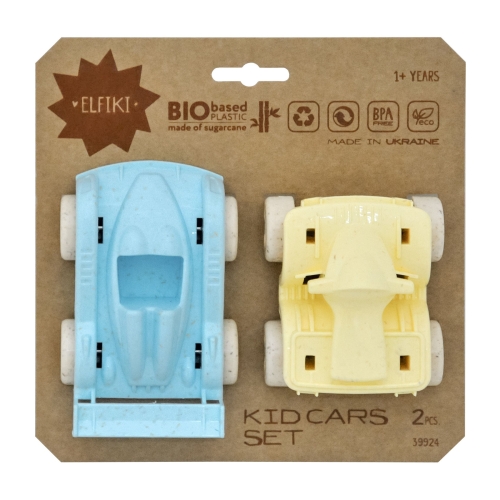 ECO Set of cars Kid car 2 pcs., ELFIKI (99246) / Toy Transport Kids Republic ECO Set of cars Kid car 2 pcs., ELFIKI (99246) / Toy Transport