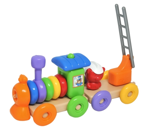 Educational toy Funny train 23 electric, Tigres (97716) / Toy Transport № 2 Kids Republic Educational toy Funny train 23 electric, Tigres (97716) / Toy Transport № 2