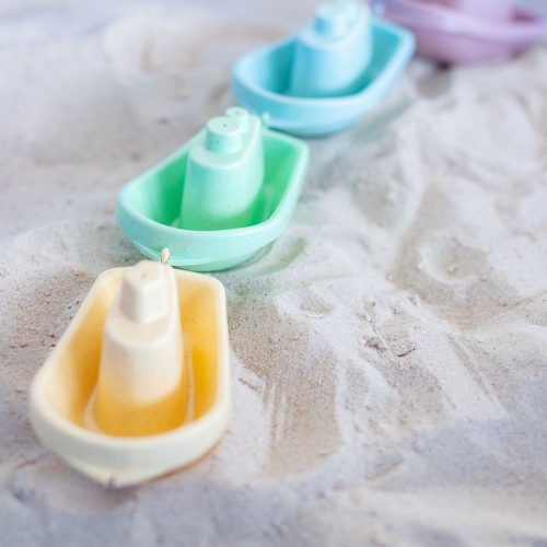 ECO Set of 4 small boats, ELFIKI (99208) / Play Sets № 3 Kids Republic ECO Set of 4 small boats, ELFIKI (99208) / Play Sets № 3