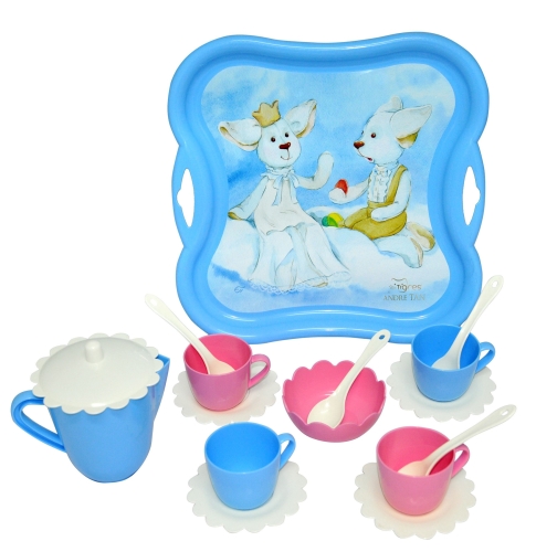Набор чайной посуды Эльфы на облаке 16 эл. (97259) / Игровые наборы № 2 Kids Republic Набор чайной посуды Эльфы на облаке 16 эл. (97259) / Игровые наборы № 2