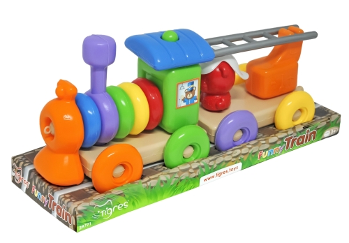 Educational toy Funny train 23 electric, Tigres (97716) / Toy Transport Kids Republic Educational toy Funny train 23 electric, Tigres (97716) / Toy Transport