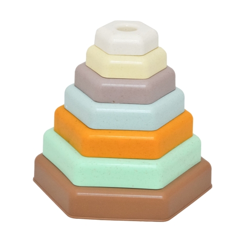 ECO Игрушка развивающая Пирамидка, ELFIKI (99192) / Сортеры и пирамидки № 2 Kids Republic ECO Игрушка развивающая Пирамидка, ELFIKI (99192) / Сортеры и пирамидки № 2