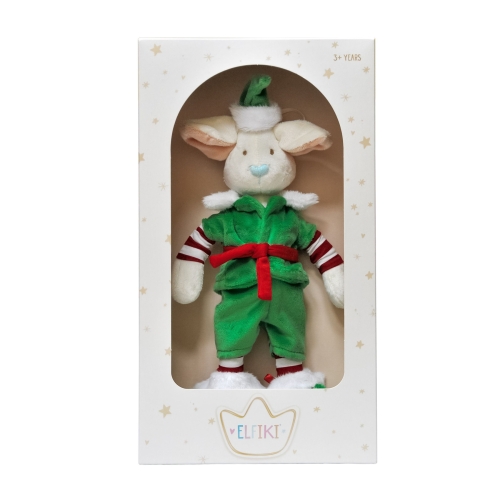 Іграшка ельфік Пуффі Christmas, ELFIKI (13883) / Мякі іграшки Kids Republic Іграшка ельфік Пуффі Christmas, ELFIKI (13883) / Мякі іграшки