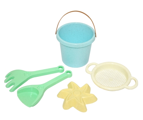 ECO Набір для піску 5 ел., ELFIKI (99222) / Для пісочниці № 3 Kids Republic ECO Набір для піску 5 ел., ELFIKI (99222) / Для пісочниці № 3