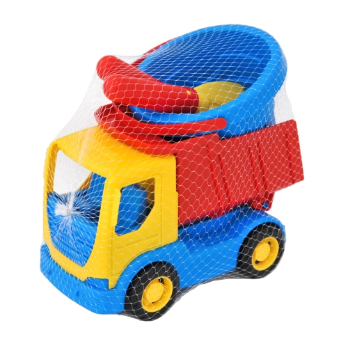Toy Tech Truck car with a set for sand 4 pcs., Tigres (98294) / Toy Transport № 2 Kids Republic Toy Tech Truck car with a set for sand 4 pcs., Tigres (98294) / Toy Transport № 2