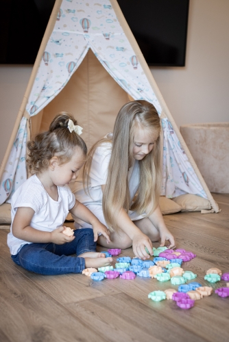 Toy Mosaic 60 pcs., ELFIKI (97365) / Puzzle № 4 Kids Republic Toy Mosaic 60 pcs., ELFIKI (97365) / Puzzle № 4