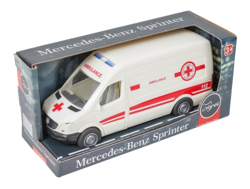 Игрушка Автомобиль Mercedes-Benz Sprinter скорая помощь, Tigres (96641) / Игрушечный транспорт № 3 Kids Republic Игрушка Автомобиль Mercedes-Benz Sprinter скорая помощь, Tigres (96641) / Игрушечный транспорт № 3
