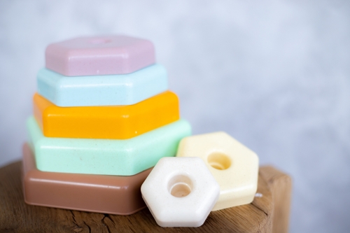 ECO Игрушка развивающая Пирамидка, ELFIKI (99192) / Сортеры и пирамидки № 3 Kids Republic ECO Игрушка развивающая Пирамидка, ELFIKI (99192) / Сортеры и пирамидки № 3