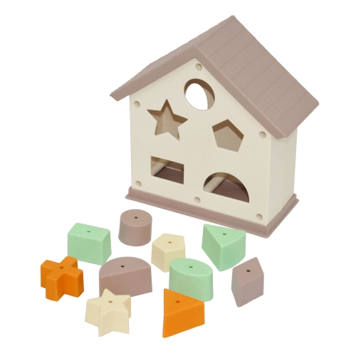 ECO Игрушка-сортер Магический дом, ELFIKI (97808) / Сортеры и пирамидки № 3 Kids Republic ECO Игрушка-сортер Магический дом, ELFIKI (97808) / Сортеры и пирамидки № 3