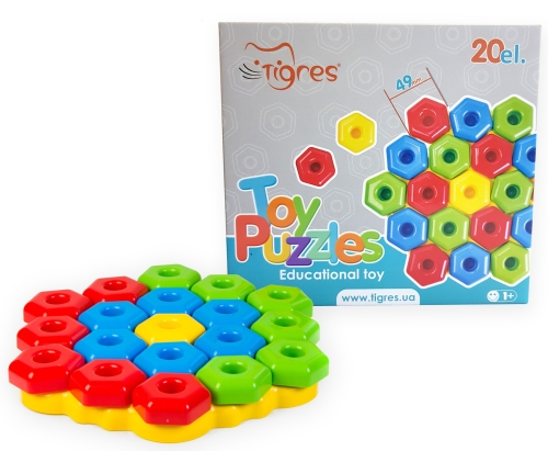Развивающая игрушка Игро пазлы 20 эл. (92001) / Пазл