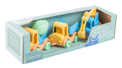 Toy Set of cars Kid Cars 3 pcs., ELFIKI (97389) / Toy Transport Kids Republic Toy Set of cars Kid Cars 3 pcs., ELFIKI (97389) / Toy Transport