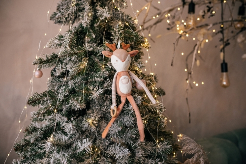 Toy - Roe Rattle Ruby, ELFIKI (05491) / Rattles № 4 Kids Republic Toy - Roe Rattle Ruby, ELFIKI (05491) / Rattles № 4