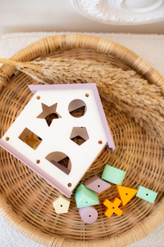 ECO Игрушка-сортер Магический дом, ELFIKI (97808) / Сортеры и пирамидки № 2 Kids Republic ECO Игрушка-сортер Магический дом, ELFIKI (97808) / Сортеры и пирамидки № 2