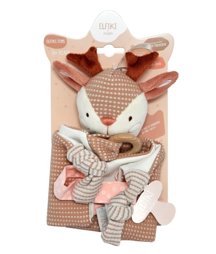 Toy - textile roe Ruby, ELFIKI (06696) / Plush Toys № 2 Kids Republic Toy - textile roe Ruby, ELFIKI (06696) / Plush Toys № 2