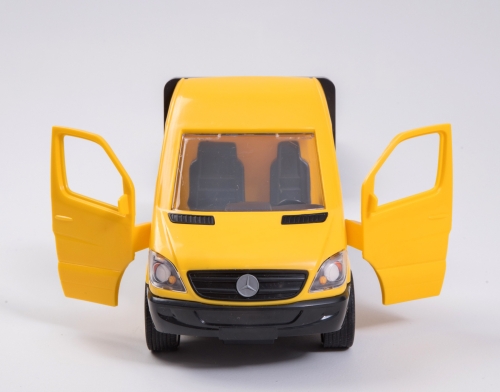 Игрушка Автомобиль Mercedes-Benz Sprinter эвакуатор с лафетом (желтый), Tigres (97419) / Игрушечный транспорт № 5 Kids Republic Игрушка Автомобиль Mercedes-Benz Sprinter эвакуатор с лафетом (желтый), Tigres (97419) / Игрушечный транспорт № 5