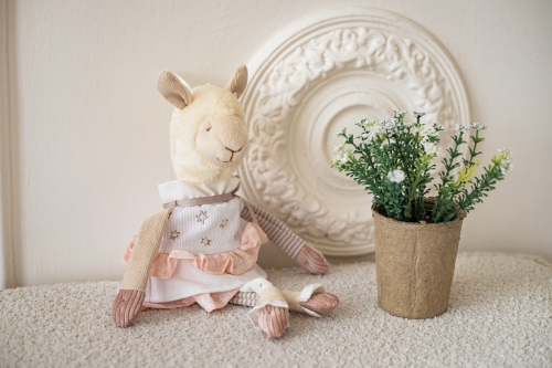 Toy llama Sammy, ELFIKI (01271) / Plush Toys № 4 Kids Republic Toy llama Sammy, ELFIKI (01271) / Plush Toys № 4