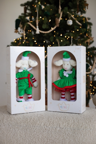 Іграшка ельфік Пуффі Christmas, ELFIKI (13883) / Мякі іграшки № 6 Kids Republic Іграшка ельфік Пуффі Christmas, ELFIKI (13883) / Мякі іграшки № 6