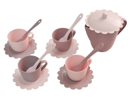 Набор чайной посуды Ромашка 14 эл. в сумке (пудра), Tigres (99406) / Игровые наборы № 2