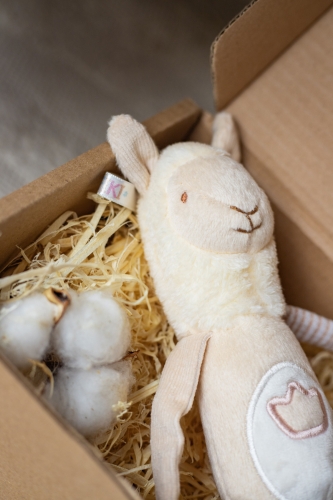 Toy - Sammy the llama rattle, ELFIKI (16662) / Rattles № 4 Kids Republic Toy - Sammy the llama rattle, ELFIKI (16662) / Rattles № 4