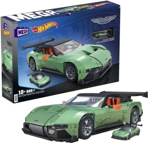 Конструктор Aston Martin Vulcan (986 блоков) масштаб 1:15, Hot Wheels (35912) / Игрушечный транспорт Kids Republic Конструктор Aston Martin Vulcan (986 блоков) масштаб 1:15, Hot Wheels (35912) / Игрушечный транспорт