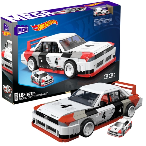 Constructor Audi 90 Quattro IMSA GTO, Hot Wheels (88604) / Toy Transport № 4 Kids Republic Constructor Audi 90 Quattro IMSA GTO, Hot Wheels (88604) / Toy Transport № 4