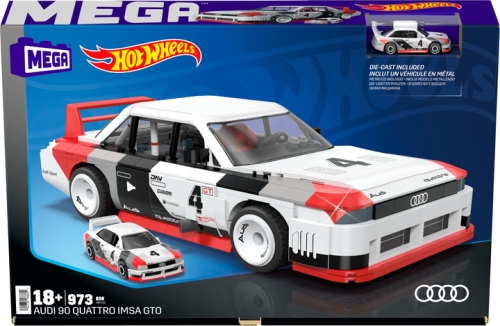 Constructor Audi 90 Quattro IMSA GTO, Hot Wheels (88604) / Toy Transport № 7 Kids Republic Constructor Audi 90 Quattro IMSA GTO, Hot Wheels (88604) / Toy Transport № 7