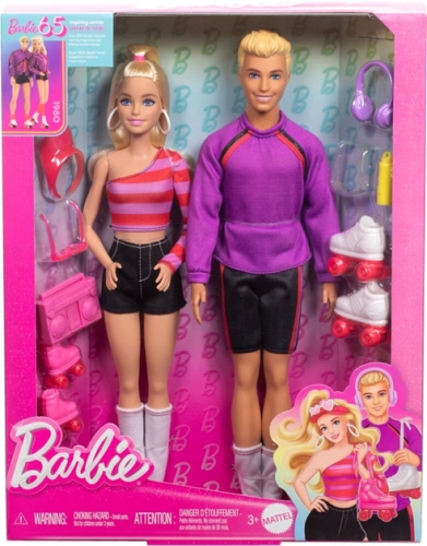 Набір Fashionistas Барбі та Кен на роликах, Barbie (32437) / Ляльки № 5 Kids Republic Набір Fashionistas Барбі та Кен на роликах, Barbie (32437) / Ляльки № 5