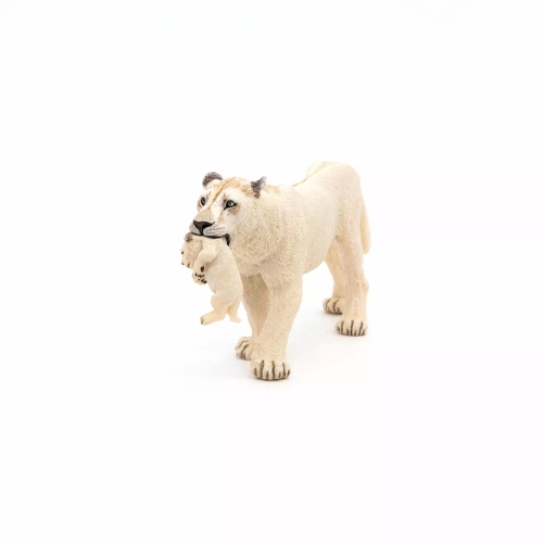 Figurine White Lioness with Cub 3.5x14.5x6.5cm, Papo (02034) / Souvenirs and Decorations № 2 Kids Republic Figurine White Lioness with Cub 3.5x14.5x6.5cm, Papo (02034) / Souvenirs and Decorations № 2