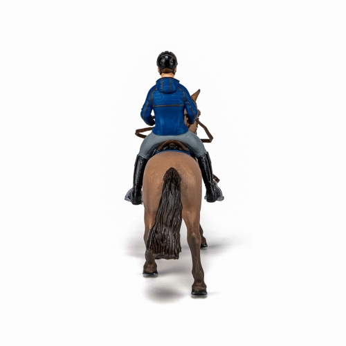 Фигурка Лошадь со всадником, Papo (15652) / Декор в детскую № 5 Kids Republic Фигурка Лошадь со всадником, Papo (15652) / Декор в детскую № 5