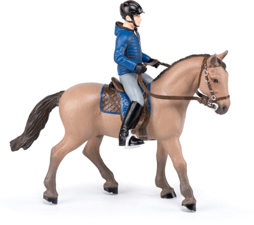 Фигурка Лошадь со всадником, Papo (15652) / Декор в детскую Kids Republic Фигурка Лошадь со всадником, Papo (15652) / Декор в детскую