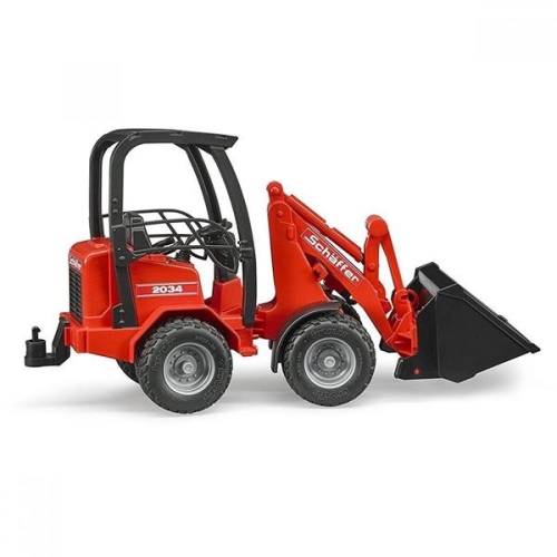 Спецтехніка Міні-навантажувач Schaffer Compact, Bruder (21900) / Іграшковий транспорт № 2 Kids Republic Спецтехніка Міні-навантажувач Schaffer Compact, Bruder (21900) / Іграшковий транспорт № 2