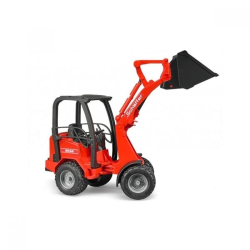 Спецтехніка Міні-навантажувач Schaffer Compact, Bruder (21900) / Іграшковий транспорт № 3 Kids Republic Спецтехніка Міні-навантажувач Schaffer Compact, Bruder (21900) / Іграшковий транспорт № 3