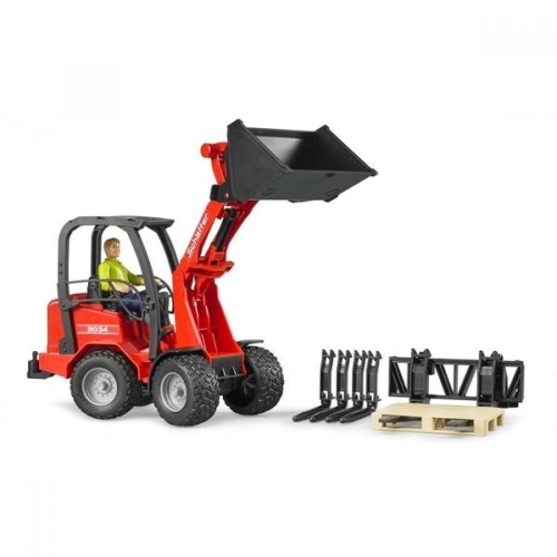 Спецтехніка Міні-навантажувач Schaffer Compact, Bruder (21900) / Іграшковий транспорт № 4 Kids Republic Спецтехніка Міні-навантажувач Schaffer Compact, Bruder (21900) / Іграшковий транспорт № 4