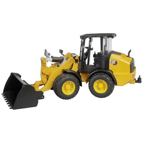 Компактний шарнірний фронтальний навантажувач CAT, Bruder (24857) / Іграшковий транспорт Kids Republic Компактний шарнірний фронтальний навантажувач CAT, Bruder (24857) / Іграшковий транспорт