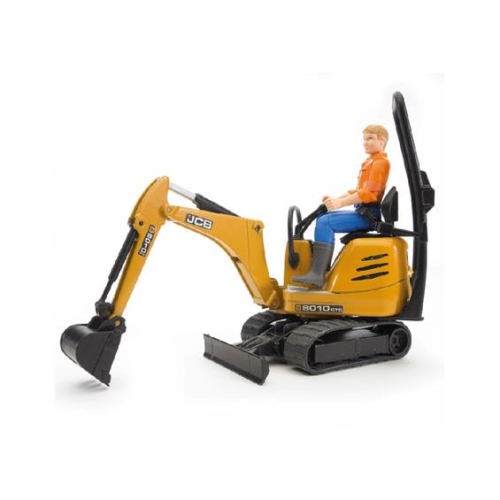 JCB 8010 CTS Micro Excavator and Construction Worker Set, Bruder (20028) / Toy Transport № 2 Kids Republic JCB 8010 CTS Micro Excavator and Construction Worker Set, Bruder (20028) / Toy Transport № 2