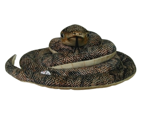 Plush Toy Snake, length 65cm, Hansa (41775) / Plush Toys Kids Republic Plush Toy Snake, length 65cm, Hansa (41775) / Plush Toys