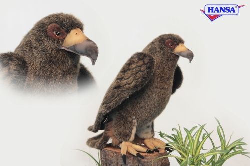 Plush Toy Golden Eagle, length 42cm, Hansa (44875) / Plush Toys № 2 Kids Republic Plush Toy Golden Eagle, length 42cm, Hansa (44875) / Plush Toys № 2