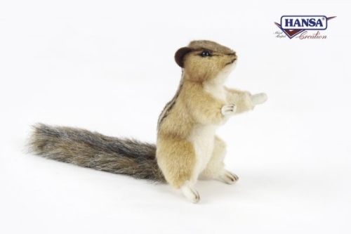 Мягкая игрушка Сибирский бурундук, 15 см, Hansa (48323) / Мягкие игрушки № 2 Kids Republic Мягкая игрушка Сибирский бурундук, 15 см, Hansa (48323) / Мягкие игрушки № 2